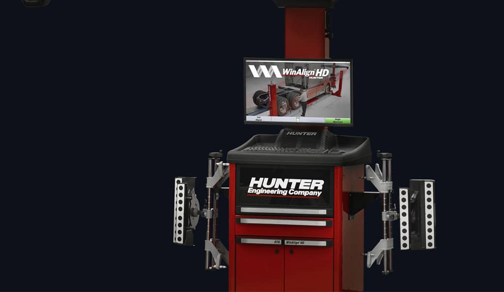 image of the Hawkeye XL Heavy-Duty Alignment System from Hunter Engineering Company